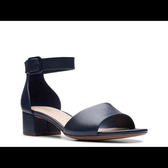 Clarks Shoes - CLARKS ELISA DEDRA SANDAL, Black, Size 9